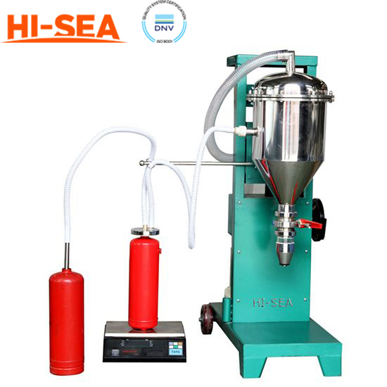 Fire Extinguisher Powder Filler With Stainless Steel Bucket